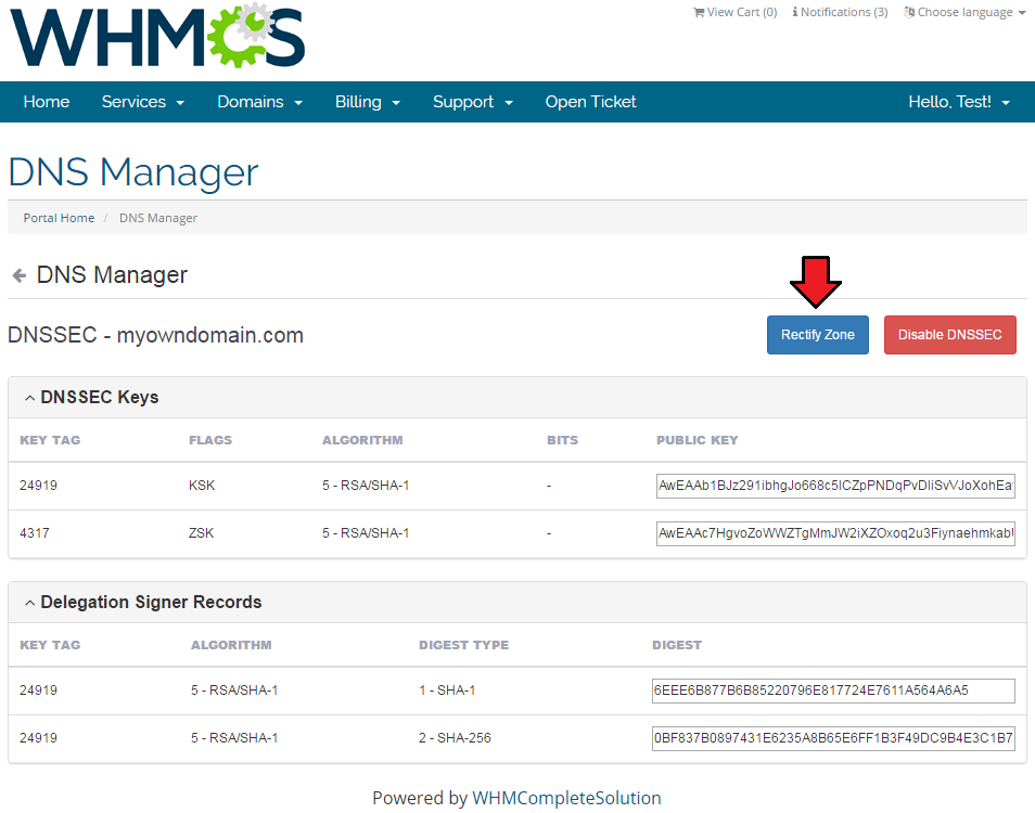 DNSSEC details
