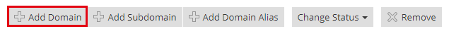 Domein toevoegen