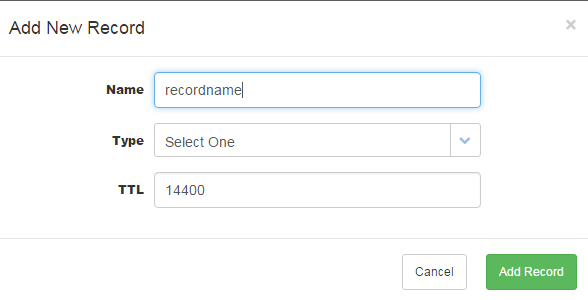 Record formulier