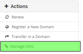 DNS beheren